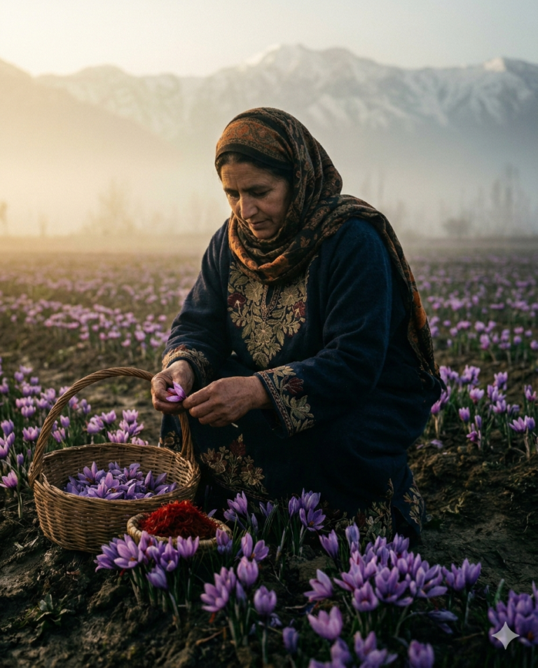 saffron farming